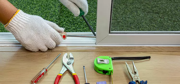 Sliding Door Track Replacement in Sterling, VA